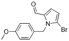5-溴-1-(4-甲氧基苄基)吡咯-2-甲醛结构式_1133116-27-4结构式