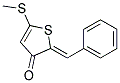 2-Benzylidene-5-(methylthio)thiophen-3(2h)-one Structure,113544-20-0Structure