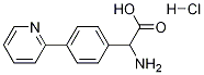 2-氨基-2-[4-(2-吡啶)苯基]乙酸盐酸盐结构式_1135818-89-1结构式