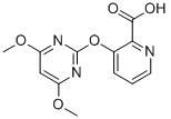 3-[(4,6-Dimethoxypyrimidin-2-yl)oxy]pyridine-2-carboxylic acid Structure,113582-66-4Structure