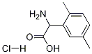 2-氨基-2-(2,5-二甲基苯基)乙酸盐酸盐结构式_1135916-78-7结构式