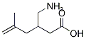 3-(氨基甲基)-5-甲基-5-己酸结构式_1136478-30-2结构式