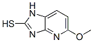 2-Mercapto-5-methoxyimidazole[4,5-b]pyridine Structure,113713-60-3Structure