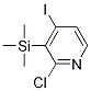 2-Chloro-4-iodo-3-(trimethylsilyl)pyridine Structure,1138444-01-5Structure