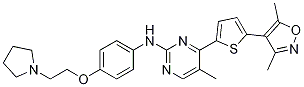 5-二甲基异恶唑-4-基)噻吩-2-基)-5-甲基-n-(4-(2-(吡咯烷-1-基)乙氧