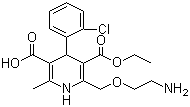 去甲氨氯地平结构式_113994-37-9结构式