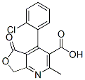 4-(2-氯苯基)-5,7-二氢-2-甲基-5-氧代呋喃并[3,4-b]吡啶-3-甲酸结构式_113994-39-1结构式