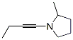 (9CI)-1-(1-丁炔yl)-2-甲基-吡咯烷结构式_114143-76-9结构式