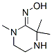 (9ci)-1,3,3-三甲基哌嗪酮肟结构式_114175-41-6结构式