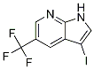 3-Iodo-5-(trifluoromethyl)-1h-pyrrolo[2,3-b]-pyridine Structure,1142192-57-1Structure