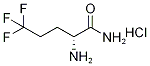 (2R)-2-氨基-5,5,5-三氟-戊胺盐酸盐结构式_1146699-58-2结构式