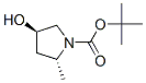 (2R,4R)-N-Boc-4-羟基-2-甲基吡咯烷结构式_114676-93-6结构式
