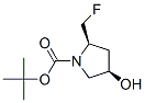 (2R,4R)-N-Boc-2-(fluoromethyl)-4-hydroxypyrrolidine Structure,114676-97-0Structure