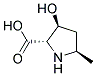 (2alpha,3beta,5beta)-(9ci)-3-羟基-5-甲基-L-脯氨酸结构式_114717-04-3结构式