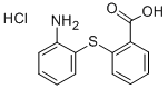 2-[(2-氨基苯基)硫代]苯甲酸盐酸盐结构式_114724-41-3结构式