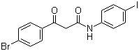 3-(4-溴苯基)-N-(4-碘苯基)-3-氧代丙酰胺结构式_1148041-59-1结构式