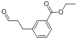 3-(3-氧代丙基)苯甲酸乙酯结构式_114837-81-9结构式