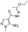 Ethyl n-[(5-amino-1-methyl-1H-pyrazol-4-yl)-carbonyl]ethanehydrazonoate Structure,114936-20-8Structure