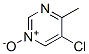 (9CI)-5-氯-4-甲基嘧啶 1-氧化物结构式_114969-55-0结构式