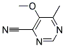 (9ci)-5-甲氧基-6-甲基-4-嘧啶甲腈结构式_114969-83-4结构式