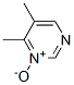(9CI)-4,5-二甲基嘧啶 3-氧化物结构式_114969-96-9结构式