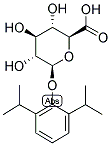 丙泊酚葡糖苷酸结构式_114991-26-3结构式