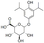 4-Hydroxy propofol 4-o-beta-d-glucuronide Structure,115005-78-2Structure