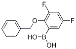 2-(Benzyloxy)-3,5-difluorophenylboronic acid Structure,1150114-56-9Structure