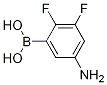 5-氨基-2,3-二氟苯硼酸结构式_1150114-58-1结构式