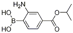 2-Amino-4-(isopropoxycarbonyl)phenylboronic acid, HCl Structure,1150114-64-9Structure