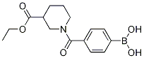 4-(3-(Ethoxycarbonyl)piperidine-1-carbonyl)phenylboronic acid Structure,1150114-74-1Structure