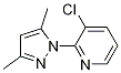 3-Chloro-2-(3,5-dimethylpyrazol-1-yl)pyridine Structure,1150164-90-1Structure
