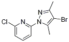 2-(4-Bromo-3,5-dimethylpyrazol-1-yl)-6-chloropyridine Structure,1150271-20-7Structure