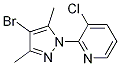 2-(4-Bromo-3,5-dimethylpyrazol-1-yl)-3-chloropyridine Structure,1150271-21-8Structure