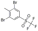 2,6-Dibromo-4-(trifluoromethylsulfonyl)toluene Structure,1150271-31-0Structure