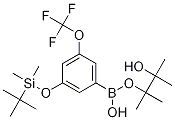 3-(T-butyldimethysilyloxy)-5-trifluoromethoxyphenylboronic acid, pinacol ester Structure,1150271-36-5Structure