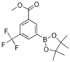 3-(Methoxycarbonyl)-5-trifluoromethylphenylboronic acid, pinacol ester Structure,1150271-61-6Structure