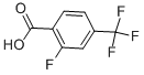 2-fluoro-4-(Trifluoromethyl)benzoic acid Structure,115029-24-8Structure