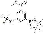 3-Methoxycarbonyl-5-trifluoromethoxylphenylboronic acid, pinacol ester Structure,1150561-63-9Structure