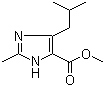 1H-Imidazole-5-carboxylic acid, 2-methyl-4-(2-methylpropyl)-, methyl ester Structure,1150617-77-8Structure