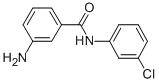 3-氨基-n-(3-氯苯基)苯甲酰胺结构式_115175-22-9结构式