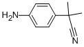 2-(4-氨基苯基)-2-甲基丙腈结构式_115279-57-7结构式