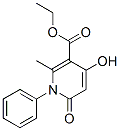 3-Pyridinecarboxylic acid, 1,6-dihydro-4-hydroxy-2-methyl-6-oxo-1-phenyl-, ethyl ester Structure,1153-83-9Structure