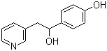 Alpha-(4-羟基苯基)-3-吡啶乙醇结构式_115382-40-6结构式