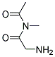 (9ci)-n-乙酰基-2-氨基-n-甲基-乙酰胺结构式_115395-72-7结构式