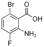 2-氨基-6-溴-3-氟苯甲酸结构式_1153974-98-1结构式