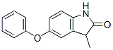 5-苯氧基-3-甲基吲哚烷-2-酮结构式_115608-94-1结构式