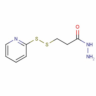 3-(2-吡啶二硫代)丙酸 肼结构式_115616-51-8结构式