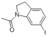 1-乙酰基-6-碘吲哚啉结构式_115666-43-8结构式