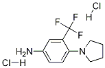 4-(1-吡咯烷)-3-(三氟甲基)苯胺双盐酸盐结构式_1158215-71-4结构式